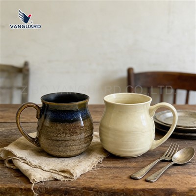 20oz Reactive Glaze Round Mug
